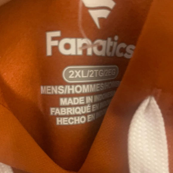 Fanatics University of Texas Longhorn Men’s Hoodie Size: 2XL - Picture 4 of 4